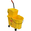 35Qt Wavebrake Mop Combo Yellow Bucket & Wringer - Replacement Part For Rubbermaid RBMD7580-88 (YELLOW)