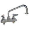 T&S Brass B-1111 - Deck Faucet 4"C 8"S