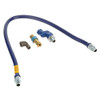 Dormont 1650BPQS48 - Gas Hose Kit, 1/2" Dia , Snapfast Disconnect