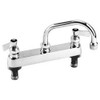 Fisher 3311 - Faucet,8"Dk , Lead Free,Ss,8"Sp