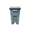 Brute, 50 Gal Trash Can W/Lid-Wheels - Replacement Part For Rubbermaid RBMDFG9W2700GRAY