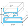 Gasket, Door 23 3/8" X 29 3/8" - Replacement Part For Kairak SVC-43493-00