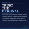 Asko Genuine OEM AS504260 - Intermediate Adapter Dw16 - Trust The Original. Built to the exact tolerances engineers specified.