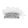 Whirlpool Genuine OEM W11758840 - Rotating Lower Dishrack with dimensions