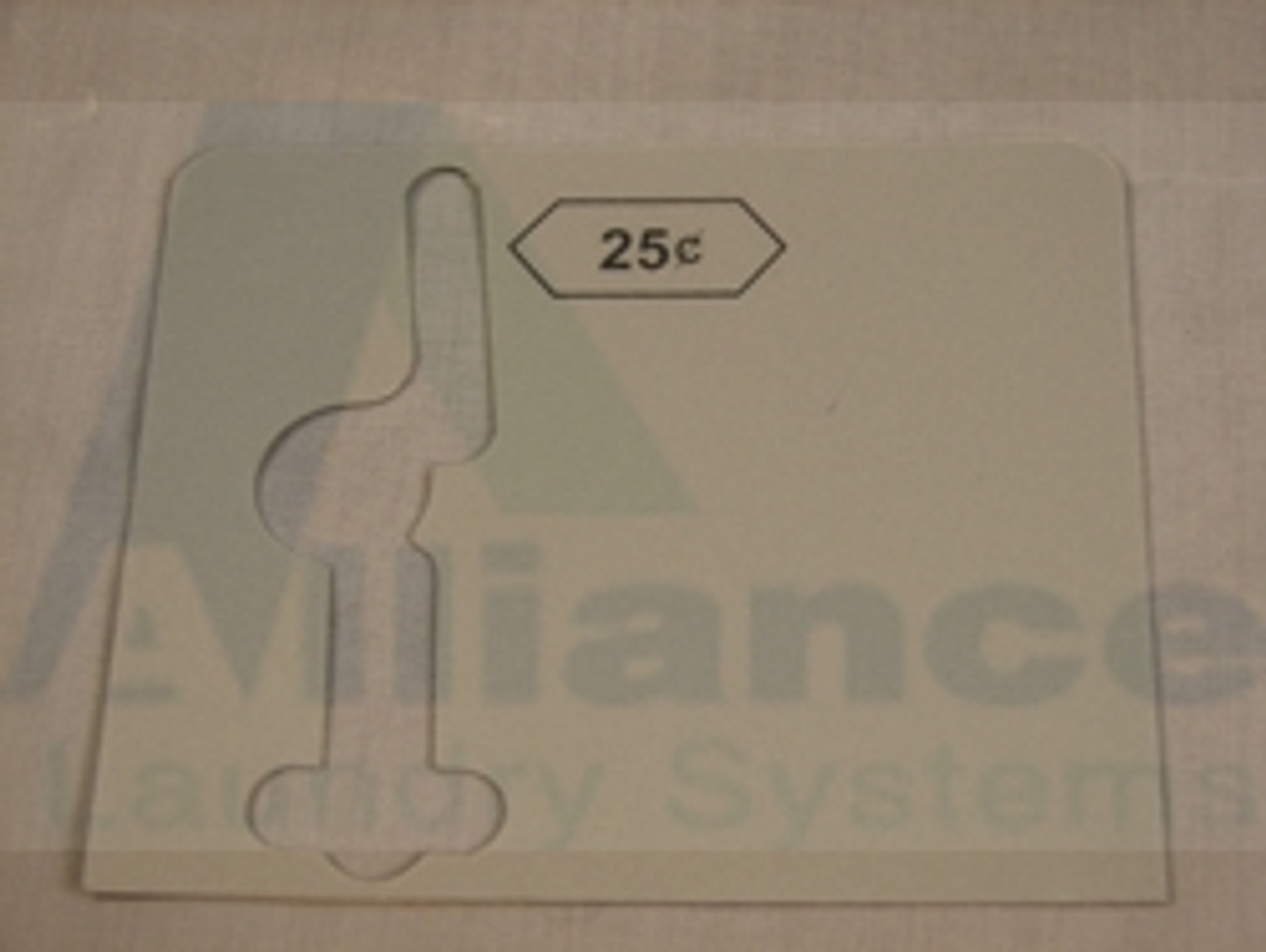 Speed Queen 38717 - Overlay Single-Munz $.25