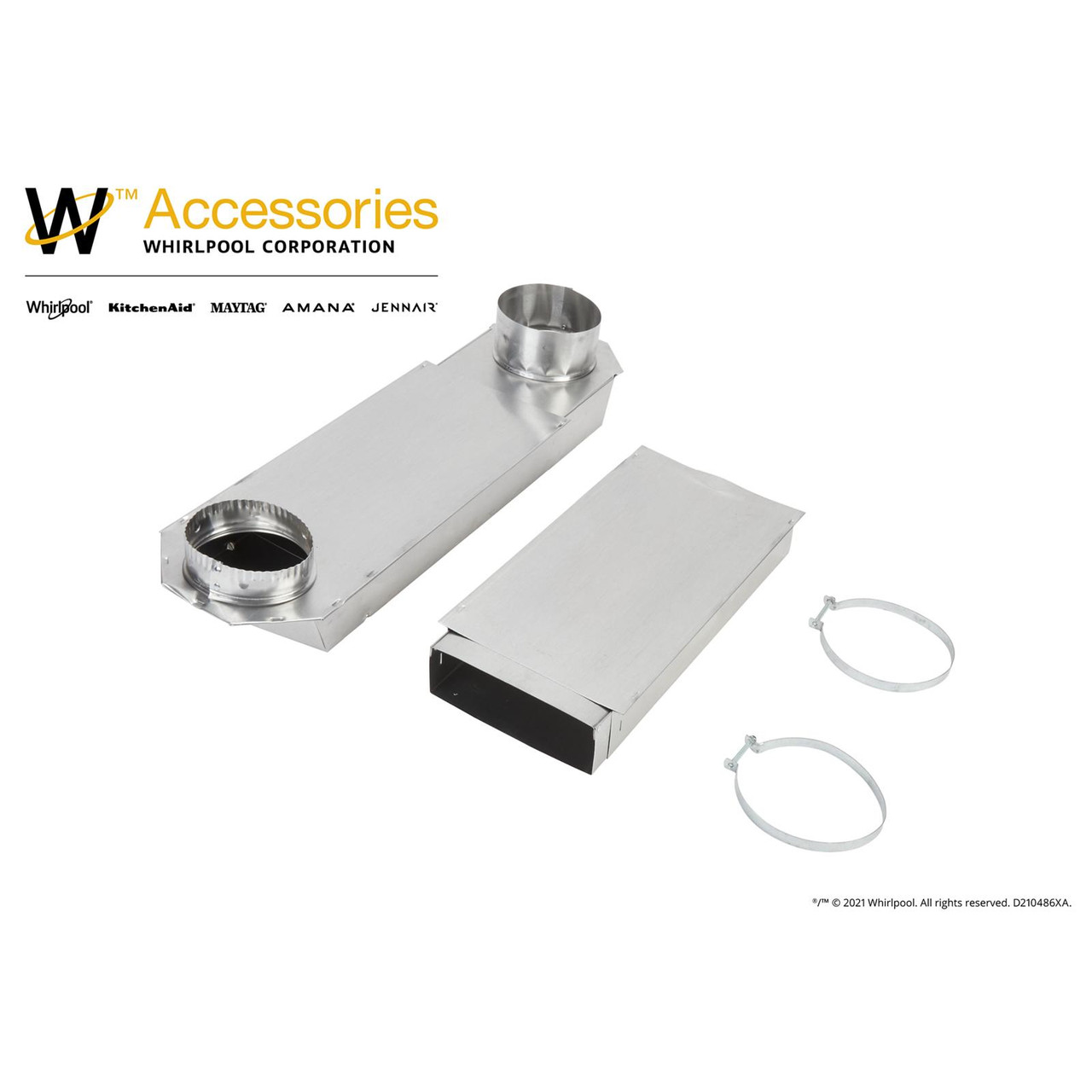 「RT-5411711190 Whirlpool 4396014 - Dryer Telescoping Vent Periscope - Appliance