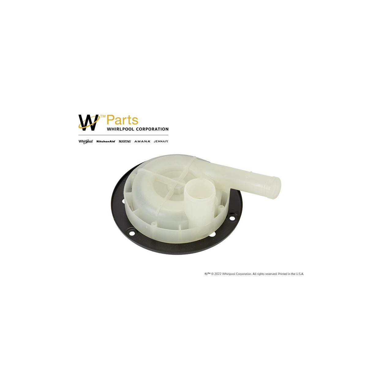 Whirlpool WP35-6465 - Top Load Washer Drain Pump - Image # 6