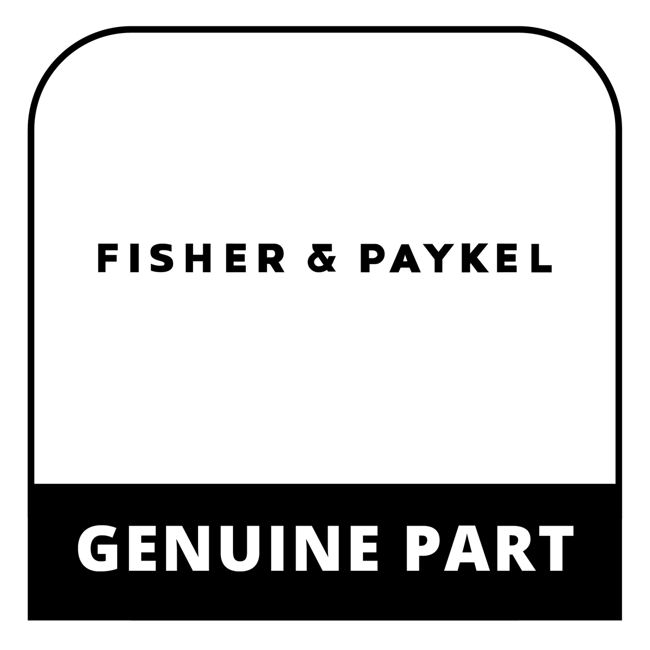 Fisher & Paykel H0060835140 - Shelf Door Upper - Genuine Fisher & Paykel (DCS) Part