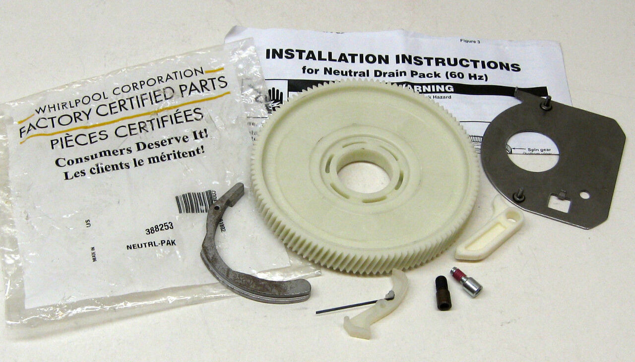 Whirlpool 388253A - Washer Neutral Drain Assembly