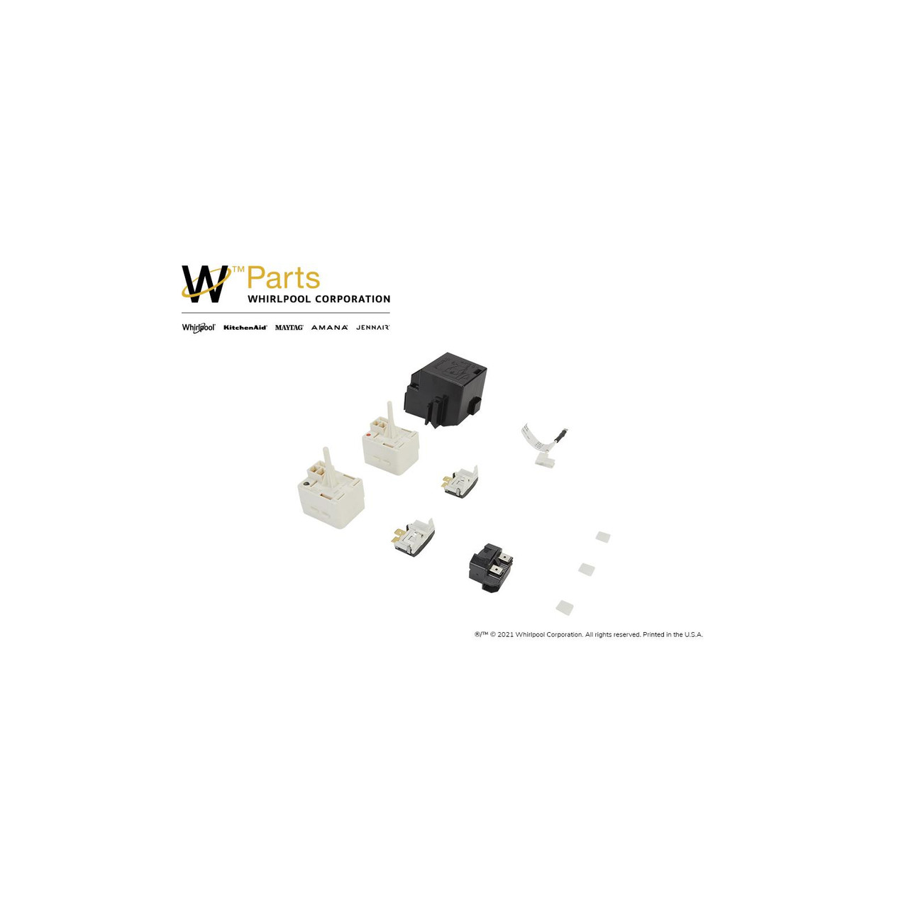 Whirlpool 8201786 - SxS Refrigerator Start Device Assembly - Image # 6