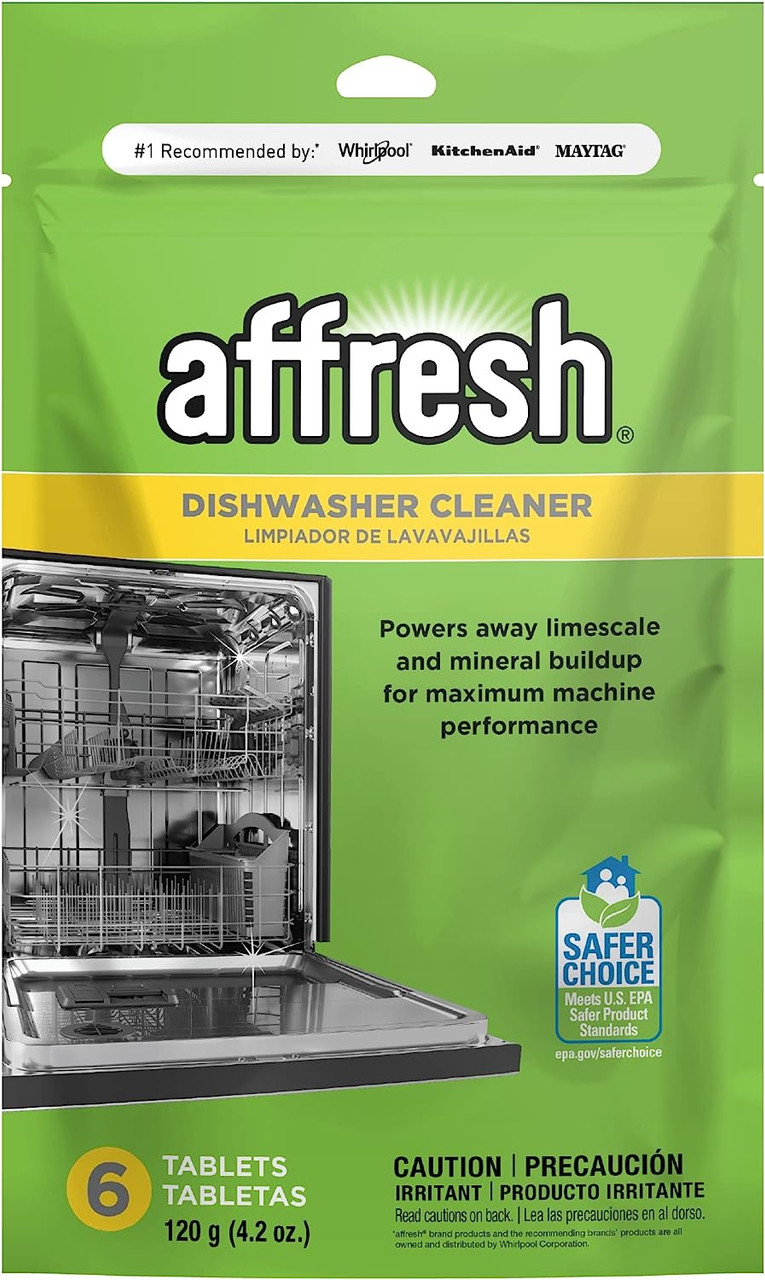 Whirlpool W10282479 - Affresh® Dishwasher Cleaner - 6 Count