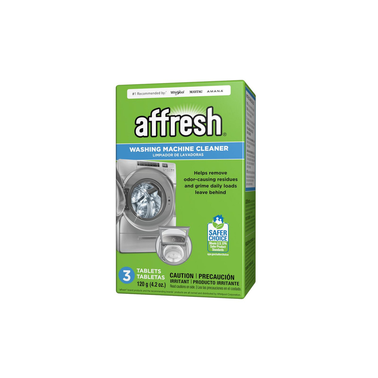 Whirlpool Affresh Washer Machine Cleaner, Tablets - 6 count, 8.4 oz box