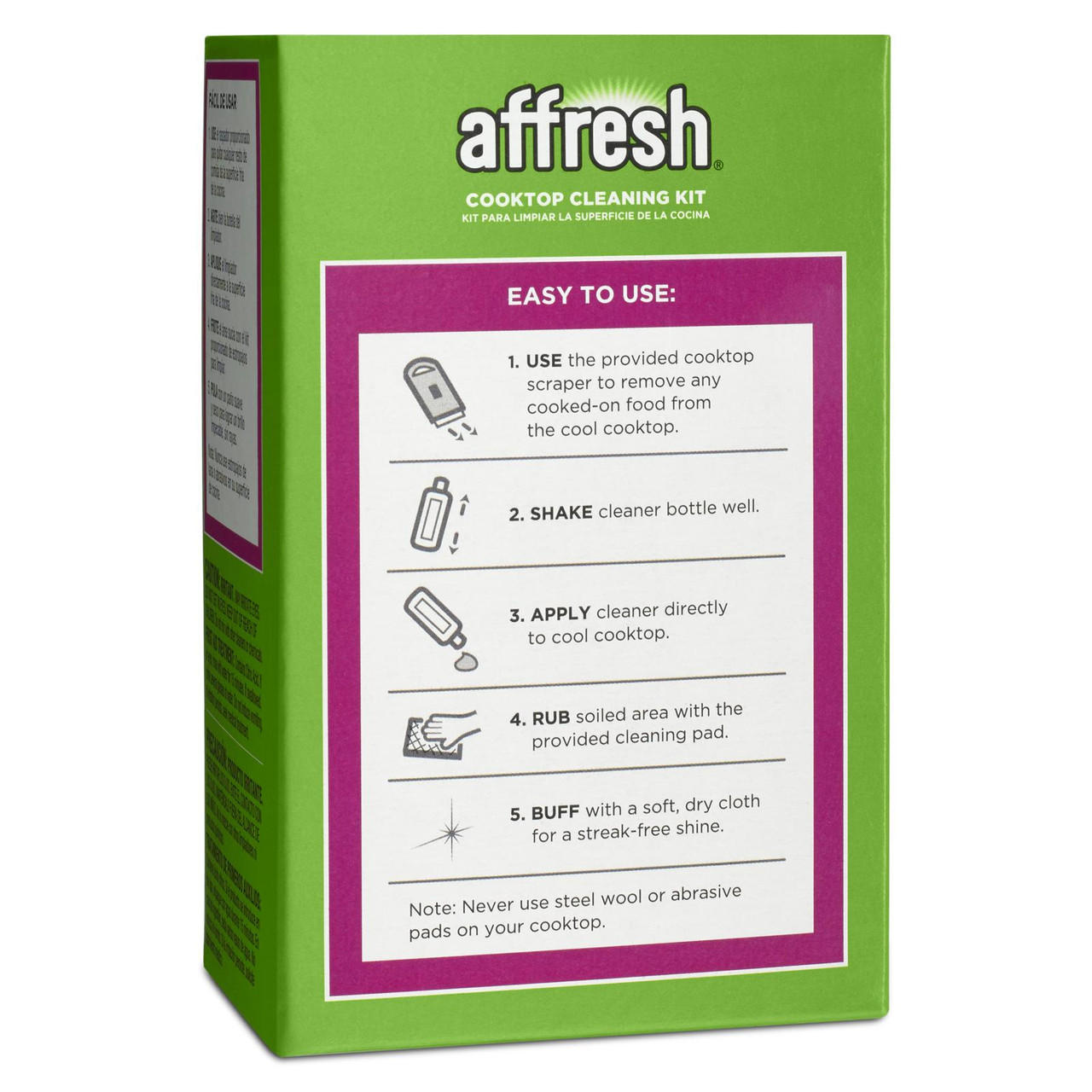 Affresh W10355051 Cooktop Cleaner