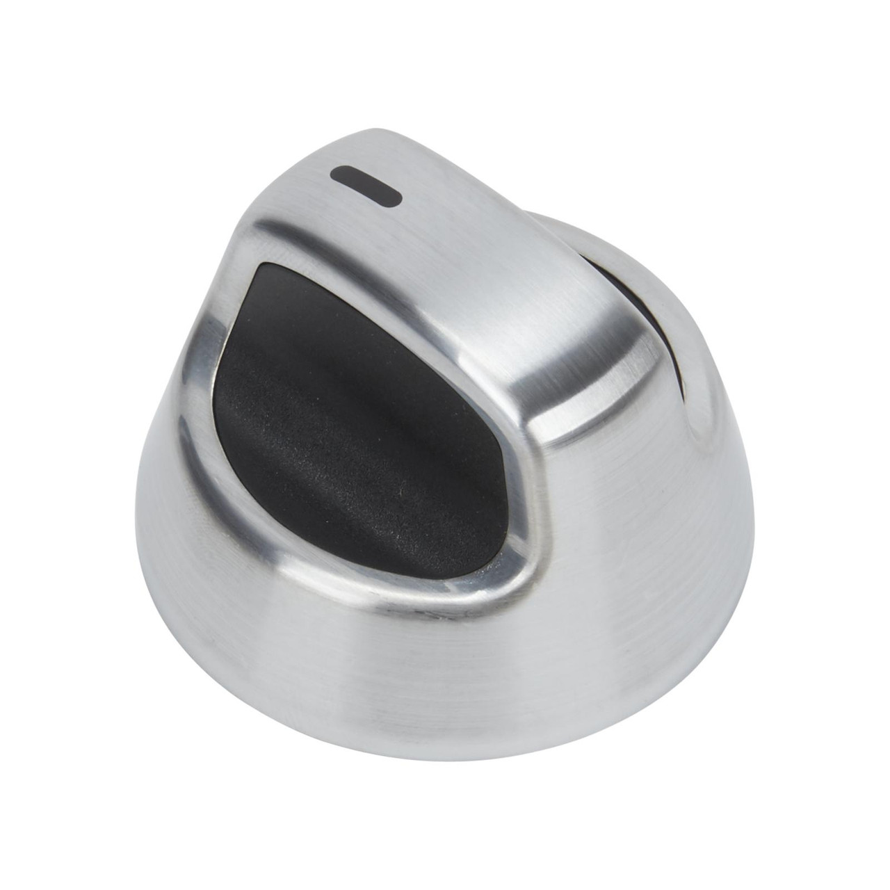 Whirlpool WPW10160371 - Gas Range Surface Control Knob, Matte-finish Stainless Steel look