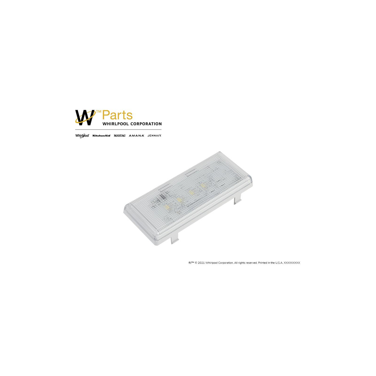 Kit Luce LED Frigo Whirlpool WPW10515058 – Con Scheda Di Controllo, Usato Funzionante