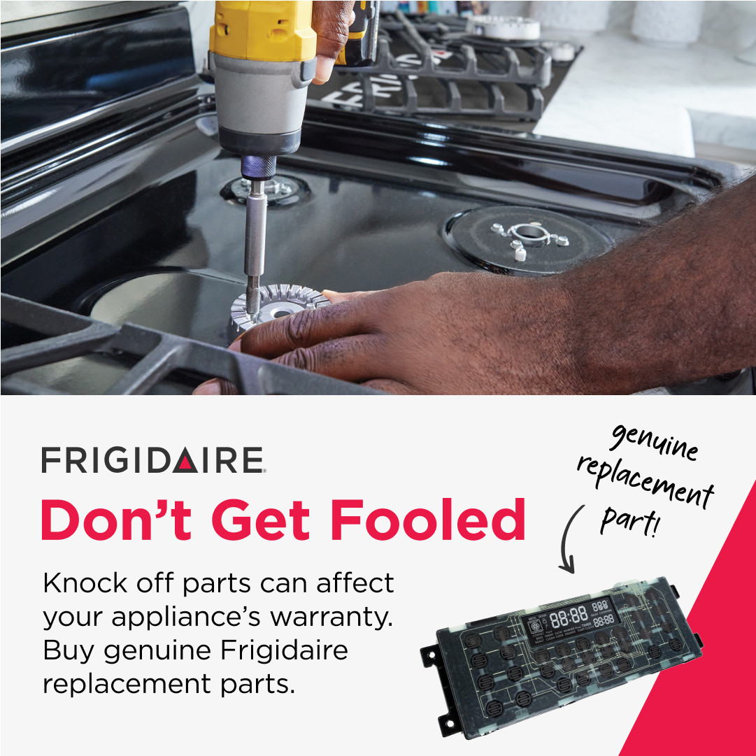 Electrolux/Frigidaire Genuine OEM 5304458312 - Handle-Door - Our genuine replacement parts are designed to keep appliances running at peak performance.