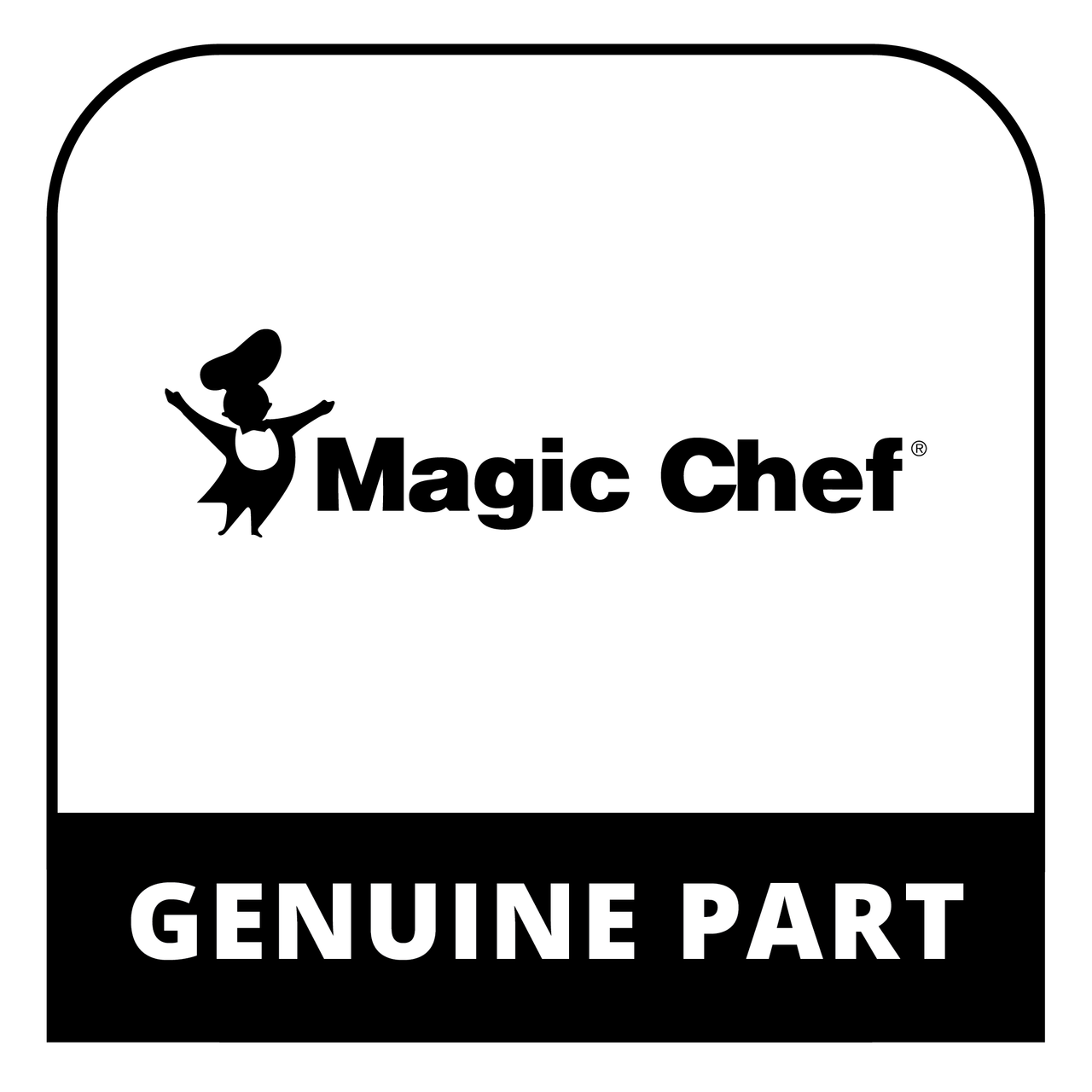 Magic Chef 36802 - DOOR NPGF1-S13 GLASS DOOR - Genuine Magic Chef Part