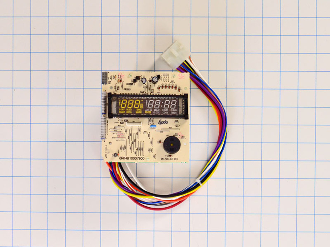 An image of a GE Appliances WB27T10914 CONTROL OVN ASM