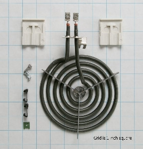 An image of a GE Appliances WB30X359 RANGE 6 SURFACE ELEMENT - 4 TURNS