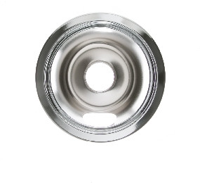 An image of a GE Appliances WB31X5010 6 INCH CHROME BURNER BOWL - ELEC