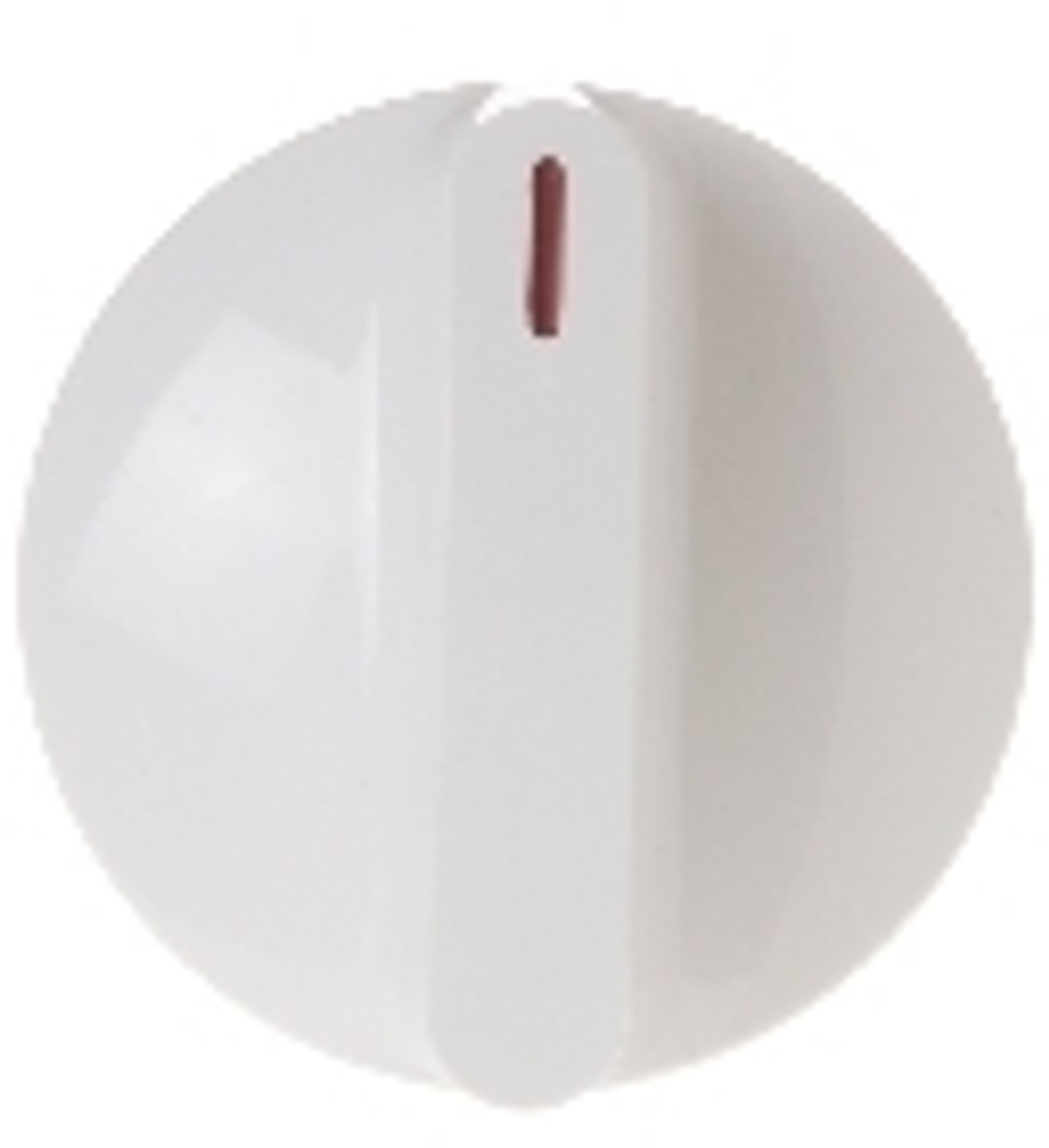 An image of a GE Appliances WH1X2721 LAUNDRY KNOB - WHITE