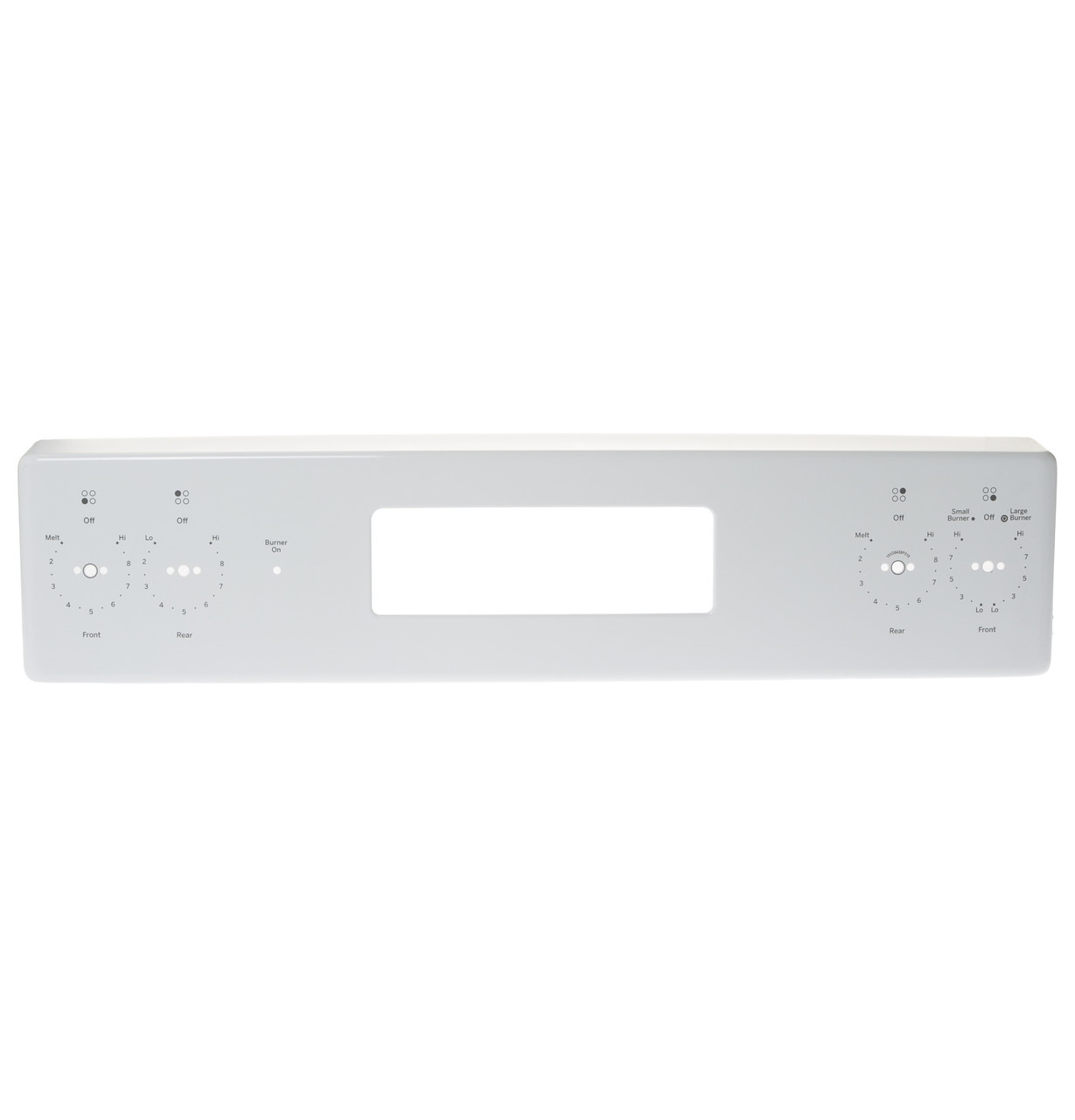 GE Appliances WB07X32016 - Control Panel Trim Asm Wh