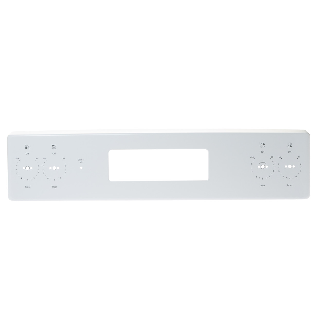 GE Appliances WB07X32020 - Control Panel Trim Asm Wh