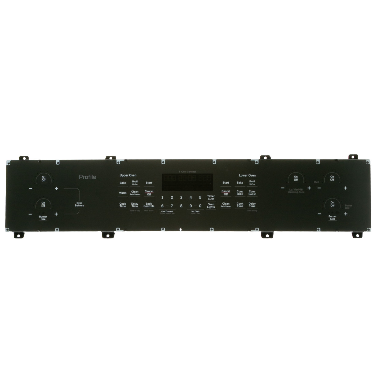 GE Appliances WB27X33140 - Oven Control And Overlay Asm