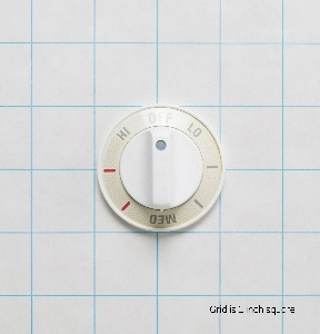 GE Appliances WB3K5243 - Range Control Knob - White