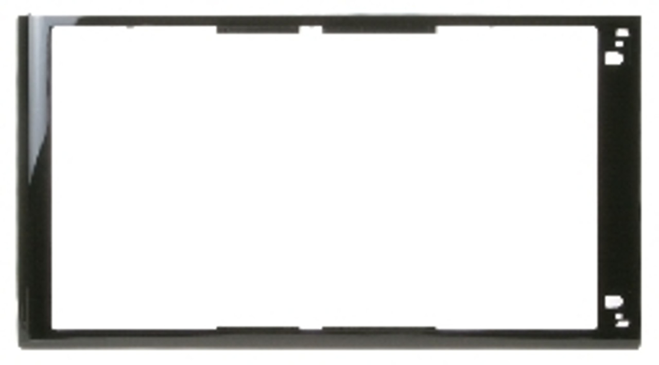 GE Appliances WB55X10530 - Microwave Door Frame Panel - Black