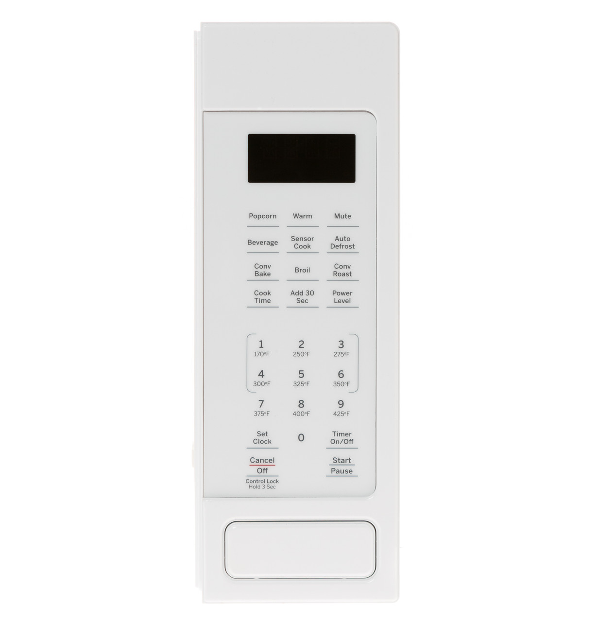 GE Appliances WB56X27091 - Control Panel Asm Wh