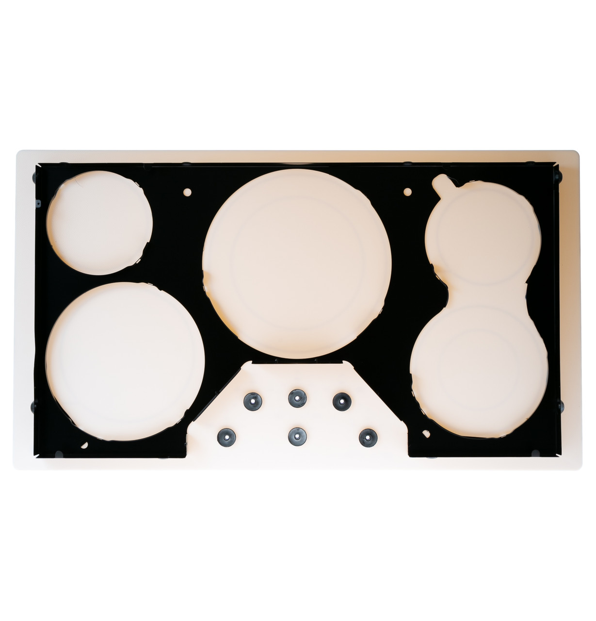 GE Appliances WB62X43028 - Maintop Glass & Frame - Image 2