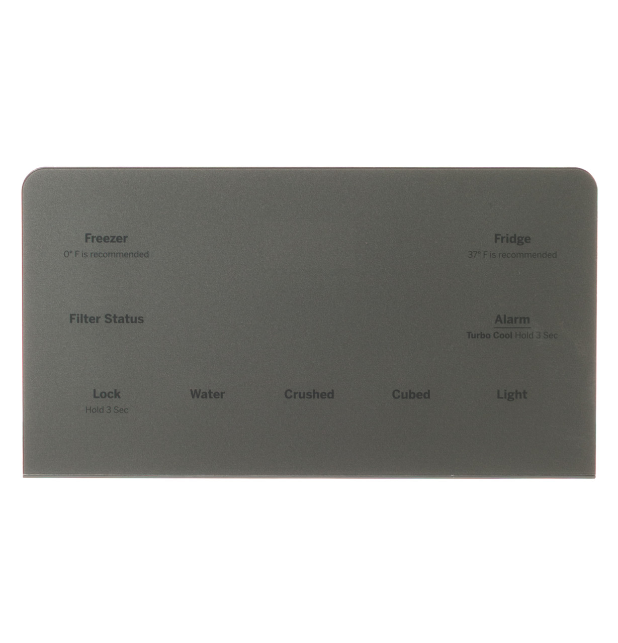 GE Appliances Genuine OEM WR55X35546 - Display Control Slate