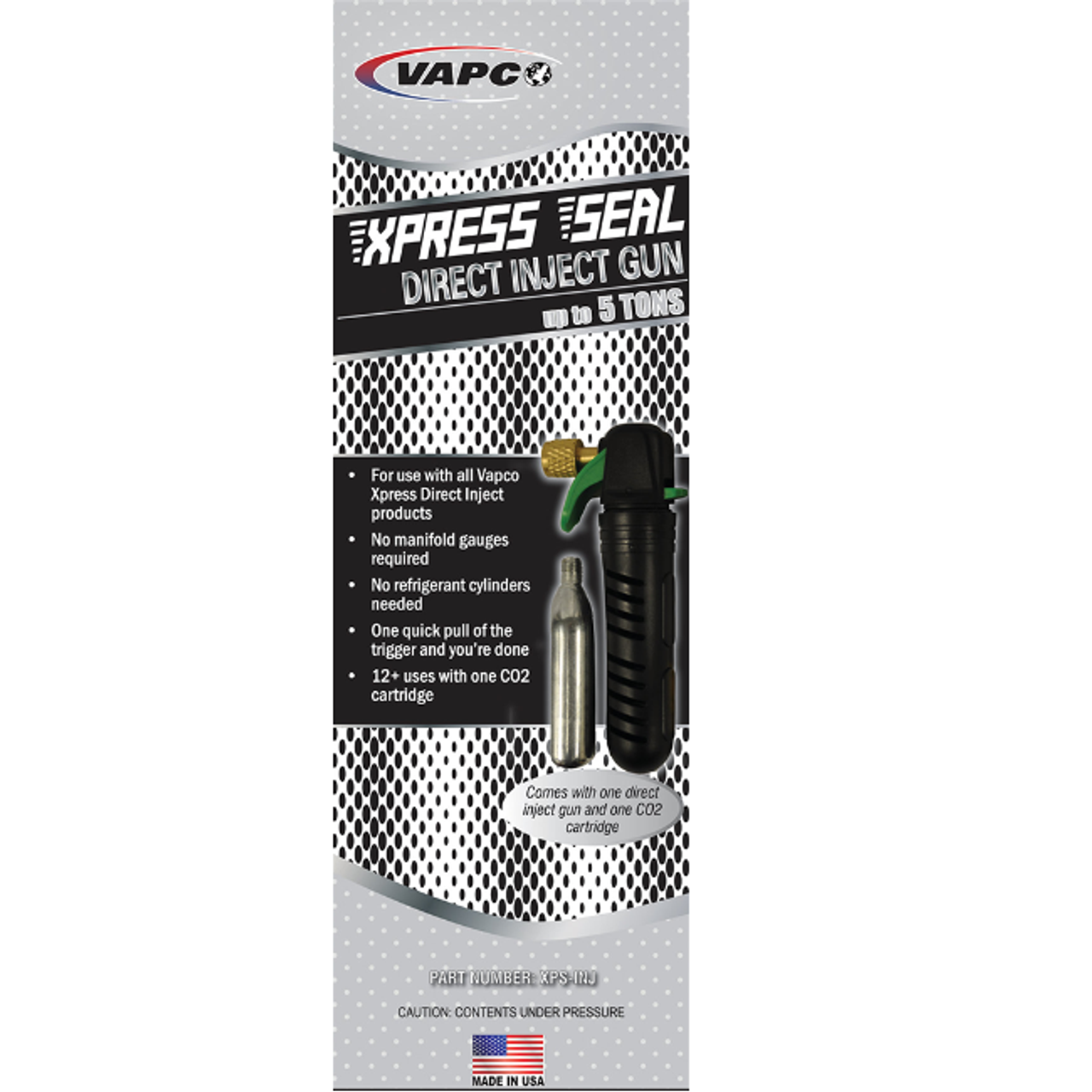 Vapco Xpress Seal Direct Inject Gun - Up To 5 Tons