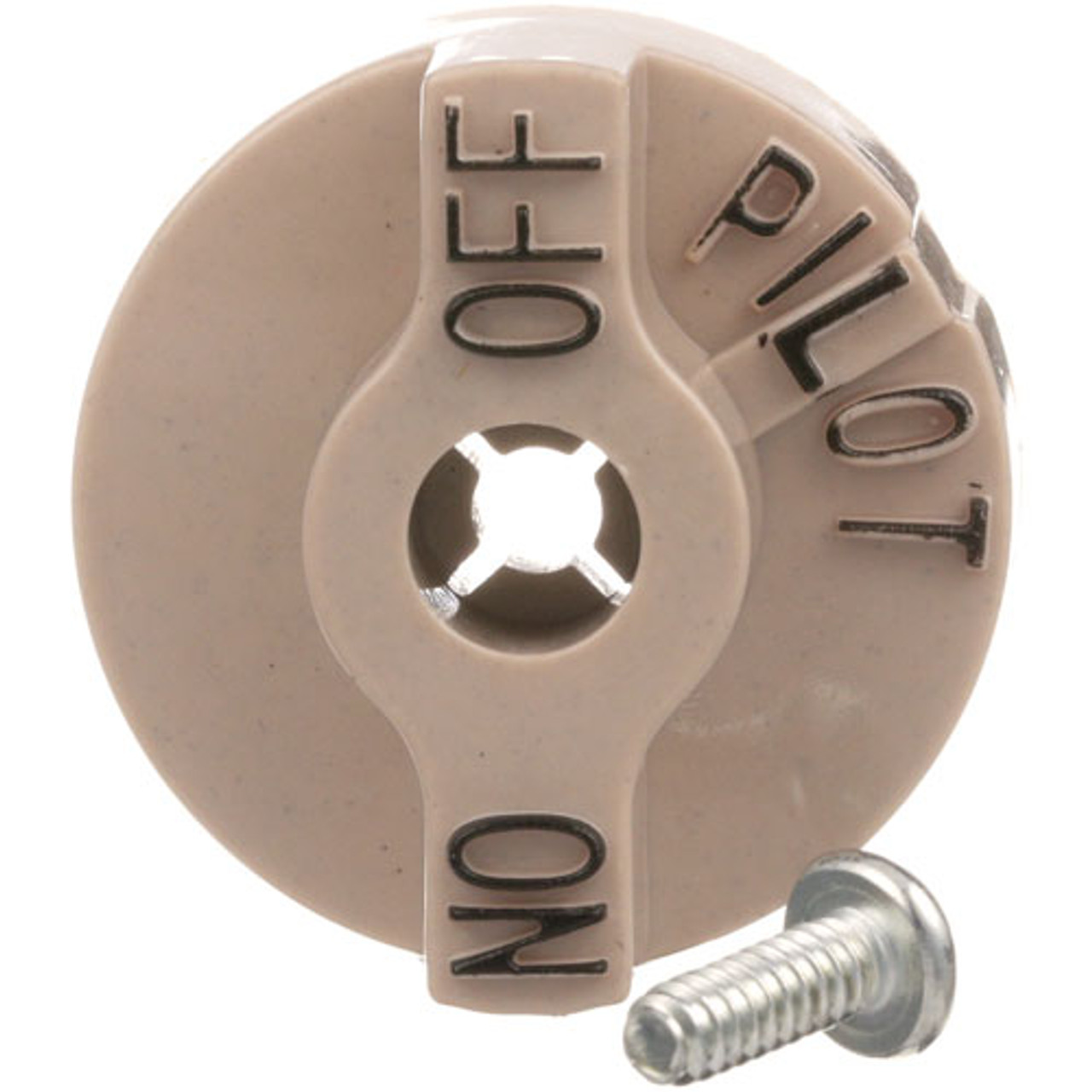 Valve Knob 1-1/4 D, Off-Pilot-On - Replacement Part For Garland 2516-1