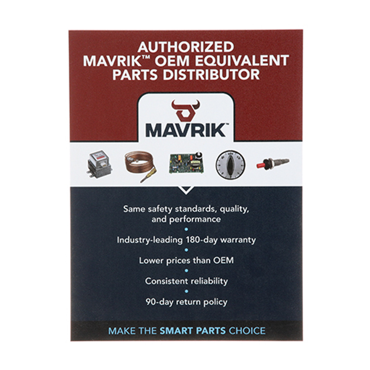 Maverik Authorized Dealer Sign - Replacement Part For AllPoints 910045