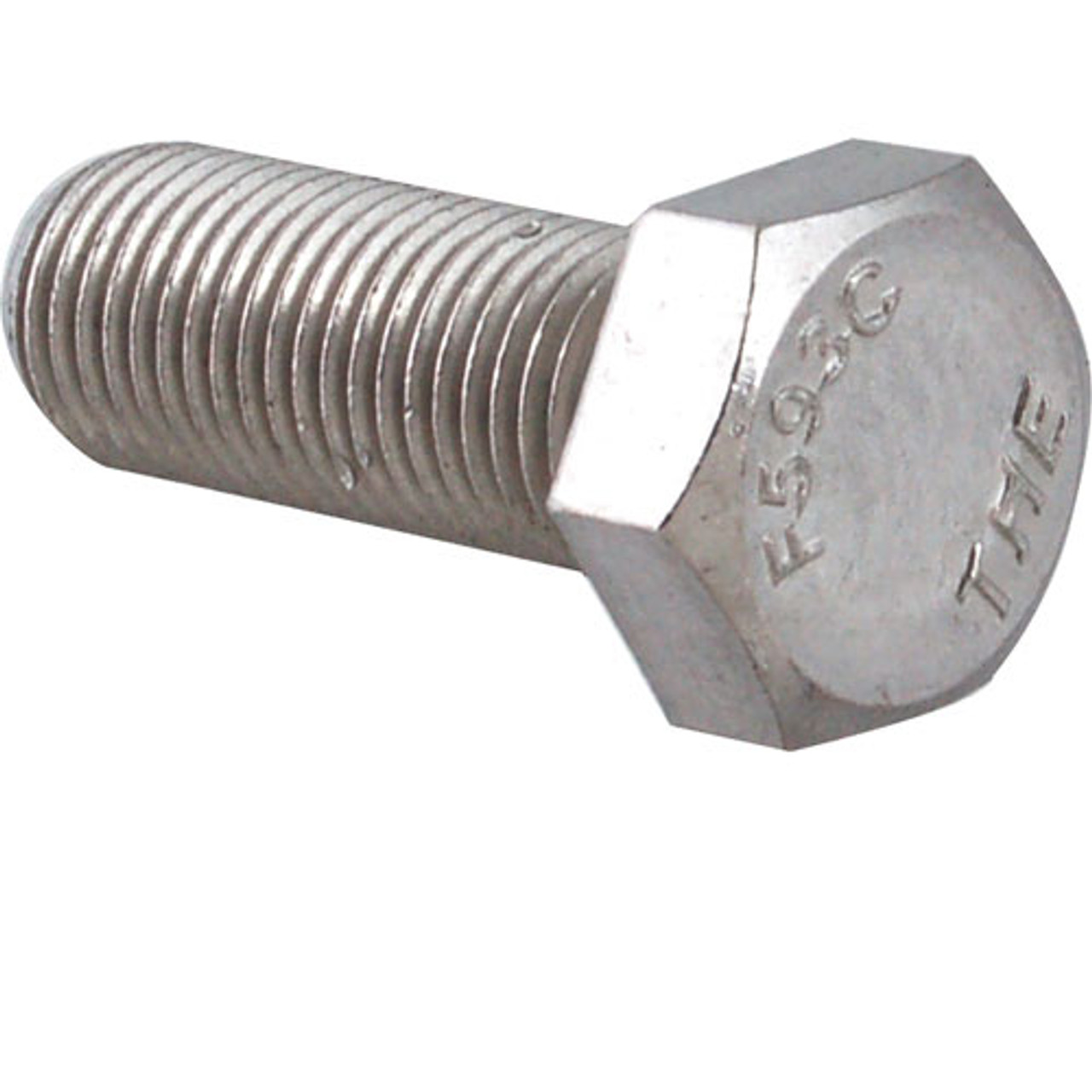 Screw,Hex Head , 3/8"-24X1",Ss - Replacement Part For Redco HHCS0-375-24X1-000SS