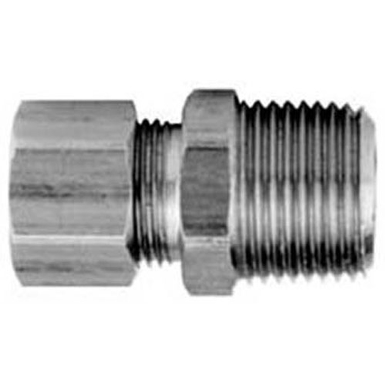 Connector,Male 1/4"Od,1/ 4"Npt - Replacement Part For Vulcan Hart VH114700-2