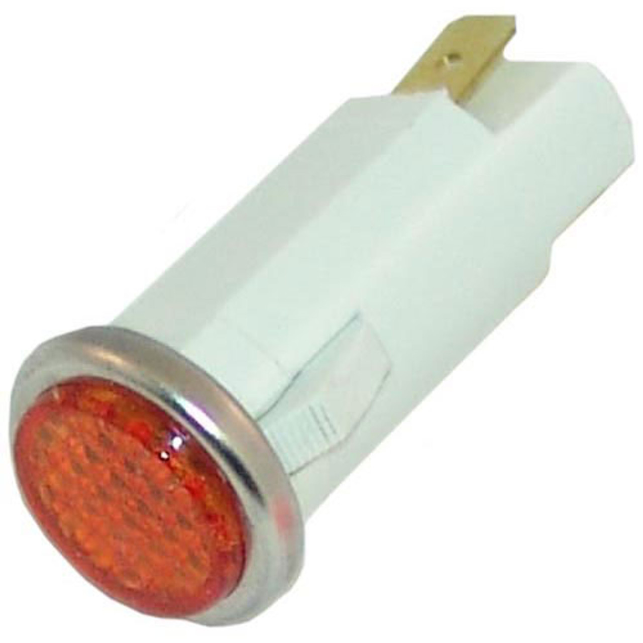 Signal Light 1/2" Amber 125V - Replacement Part For Hobart 00-817193-00003