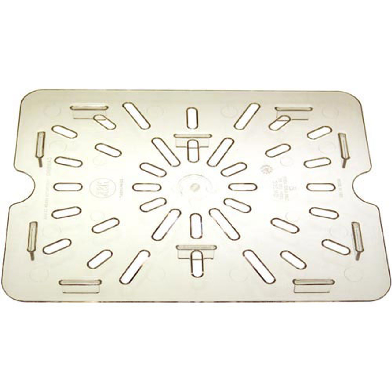 Drain Tray Half Size-135 Clear - Replacement Part For Cambro CAM20CWD135