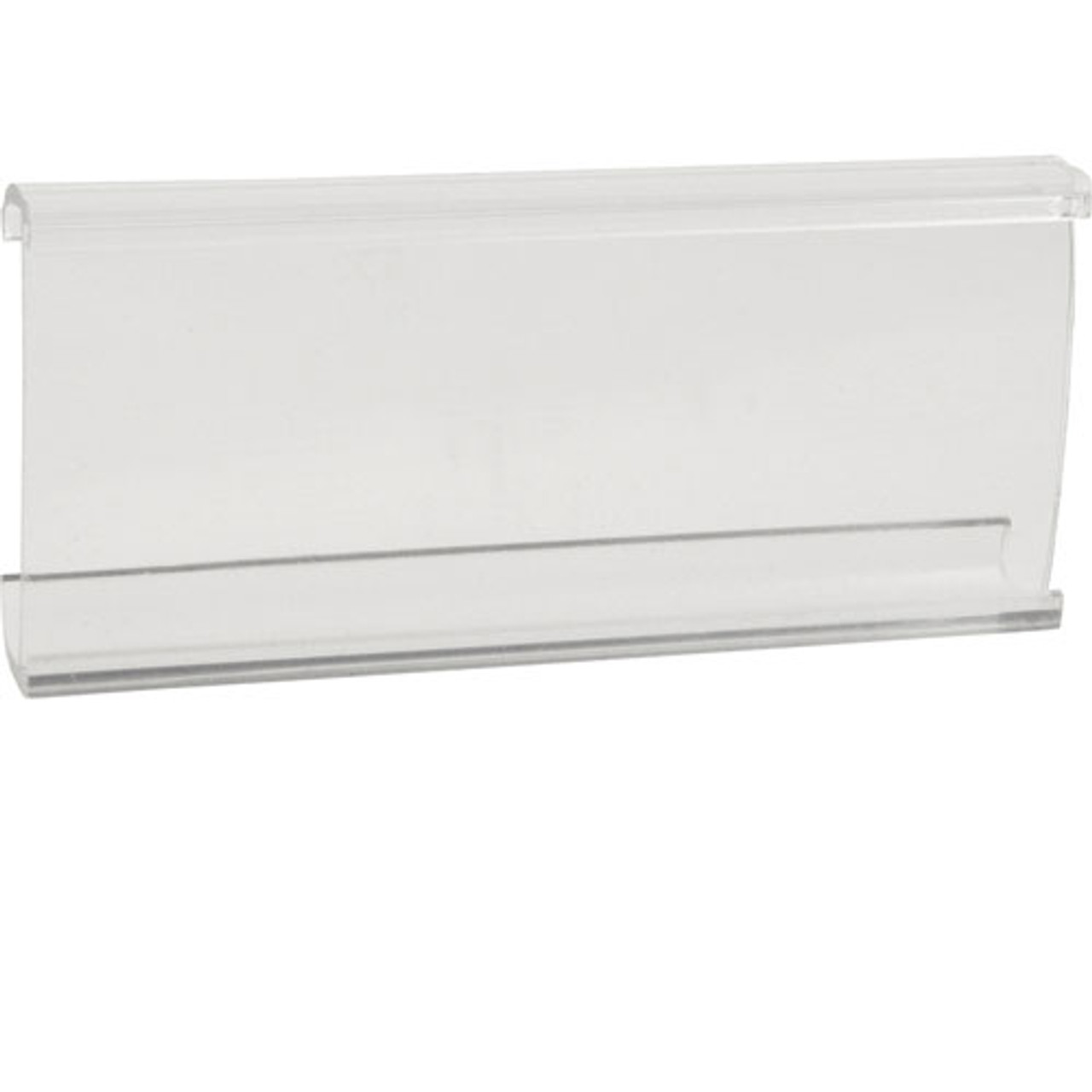 Intermetro 9990CL - Marker,Shelf , 3X1-1/4",Clear