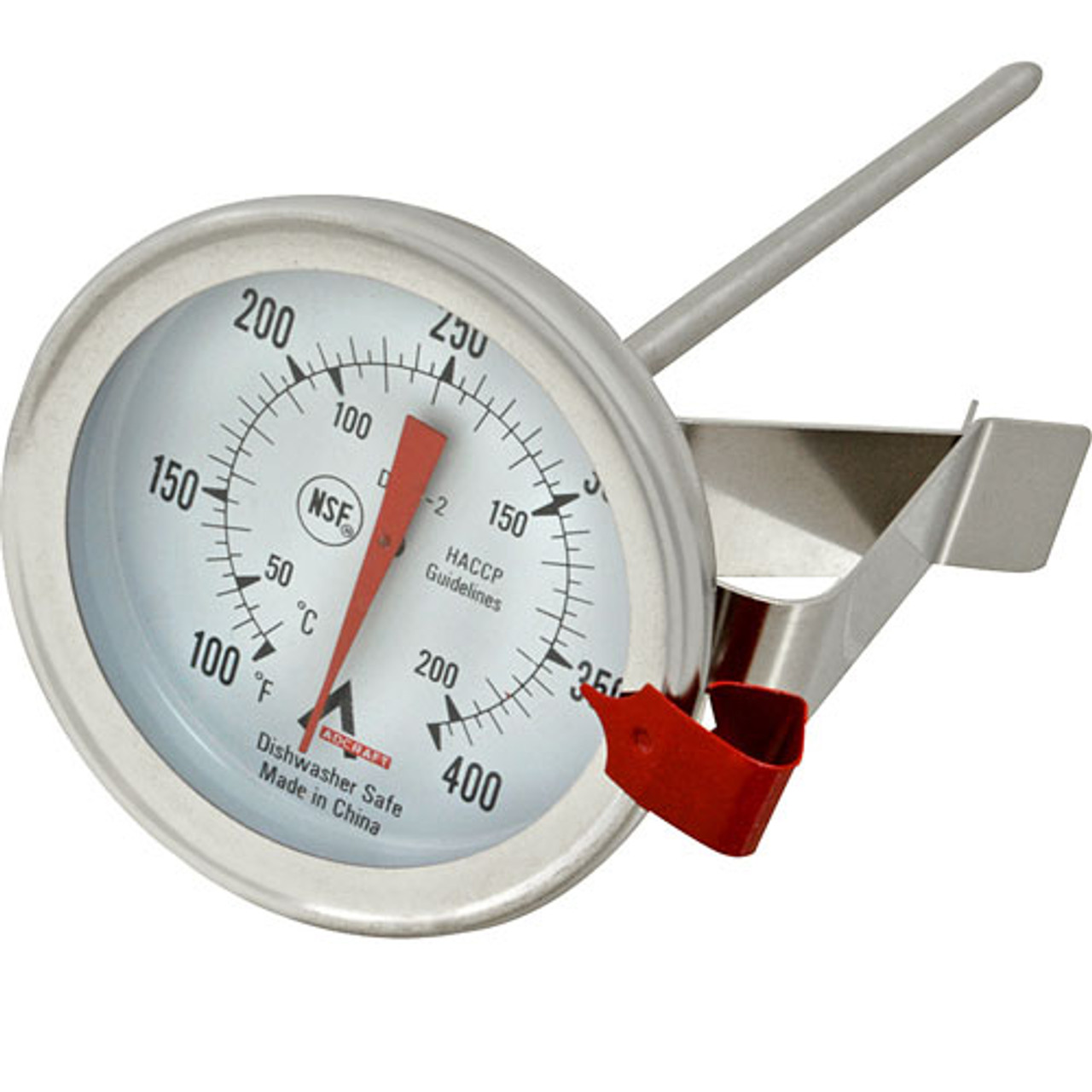 Adcraft DFCT-2 - Thermometer , 100-400F,2"Dia