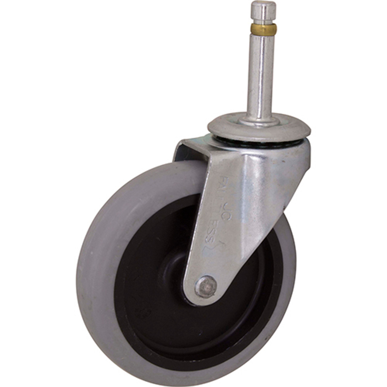 4" Swivel Caster W/Inser - Replacement Part For Rubbermaid RBMDFG3424L60000