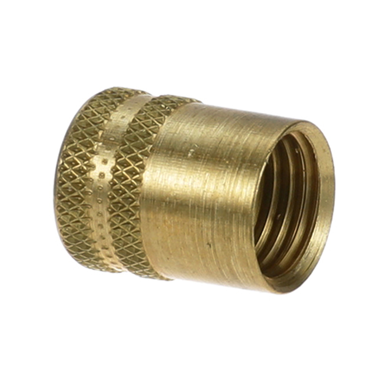 Access Valve Brass Cap, 1/4", 6/Pk - Replacement Part For AllPoints 266028