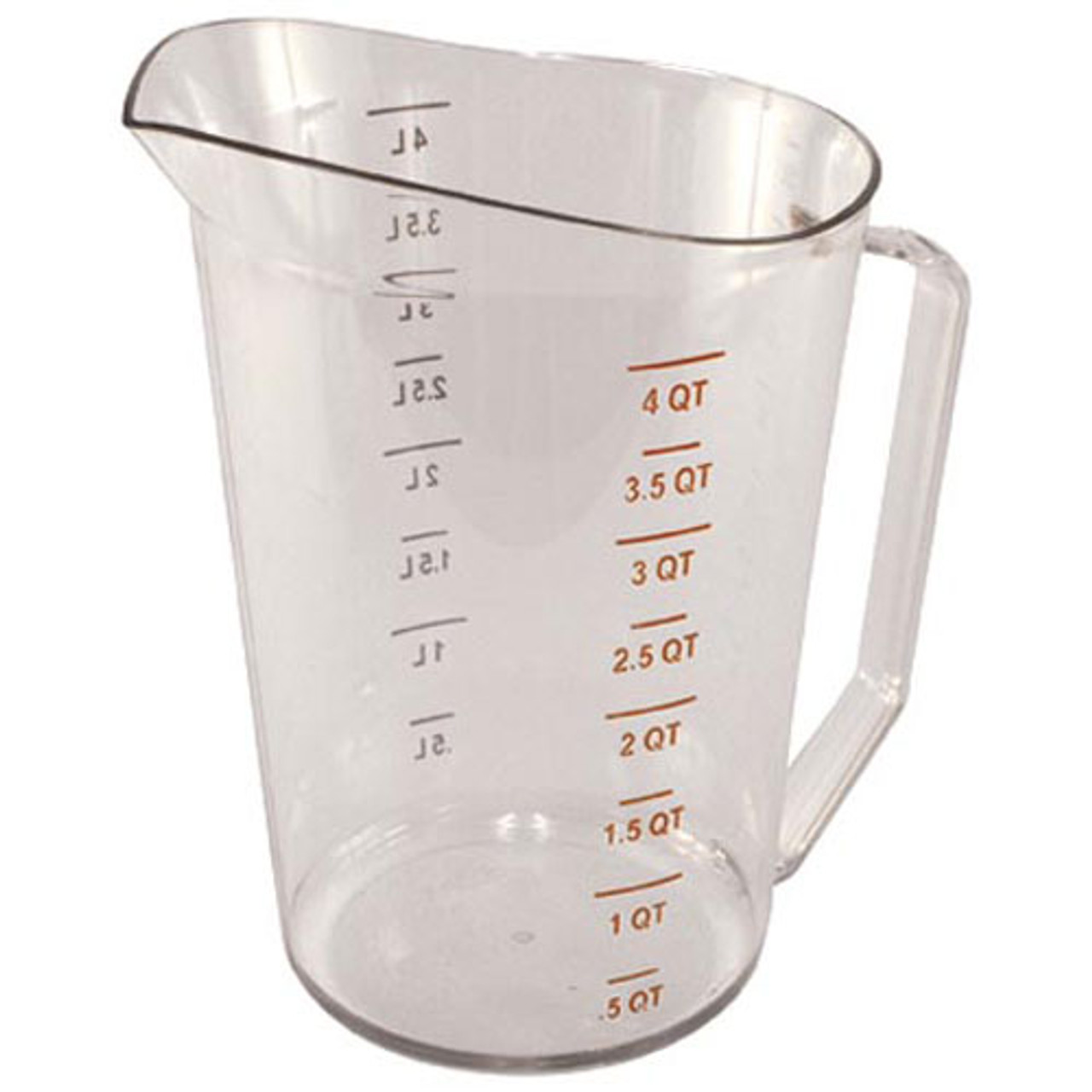 4 Qt Measuring Cup-135 Clear - Replacement Part For Rubbermaid 3218