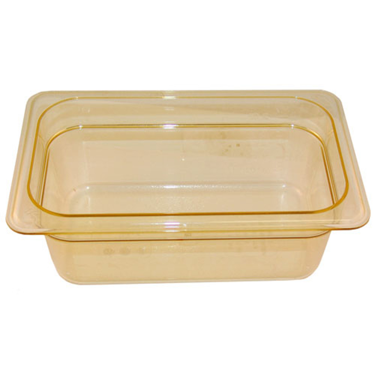 1/4 Size Food Pan - Amber High Heat - Replacement Part For Cambro CAM44HP150