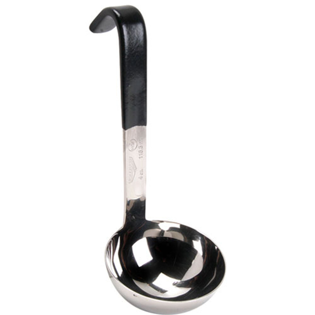 Vollrath/Idea-Medalie 4970420 - 4Oz Black Ladle Short Handle