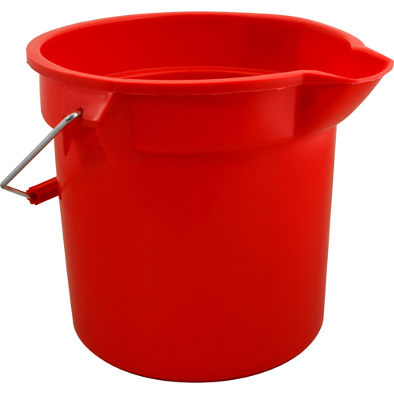 Rubbermaid 261400RED - Bucket 14 Qt, 12"Od, Red
