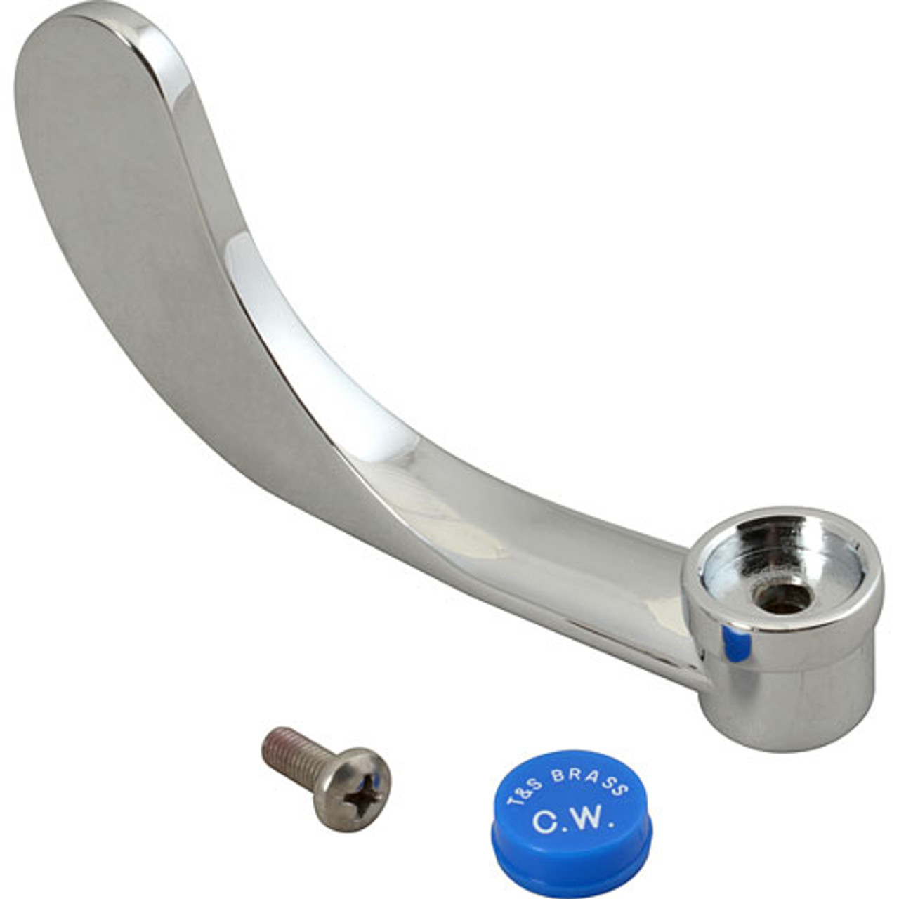 T&S Brass B-WH4C - Handle- 4"Chrome Handicap (Cold)