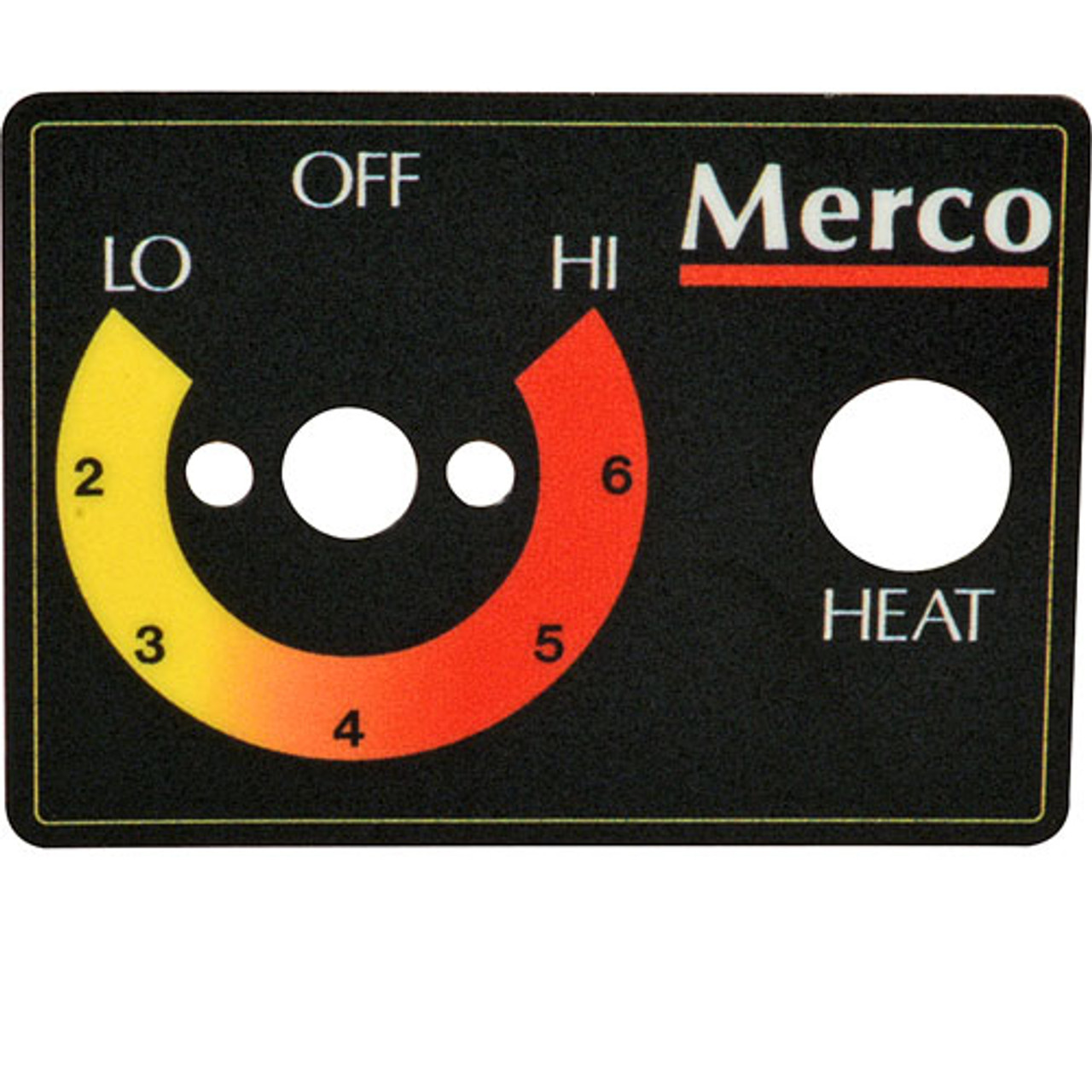 Merco 1300SP - Label Power J-Box Mylar